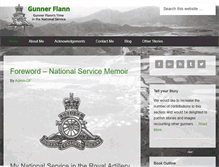 Tablet Screenshot of gunnerflann.com